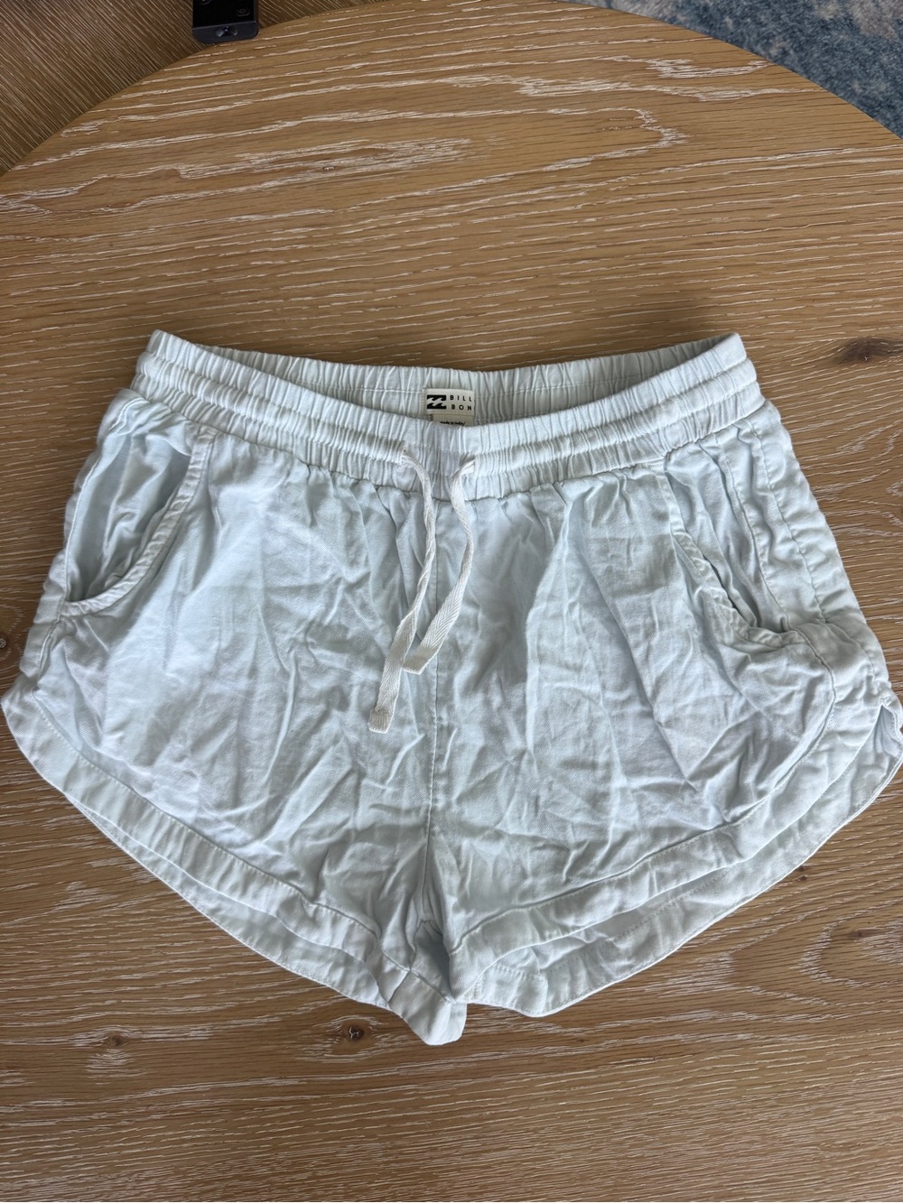 Billabong Women's White Athletic Shorts
